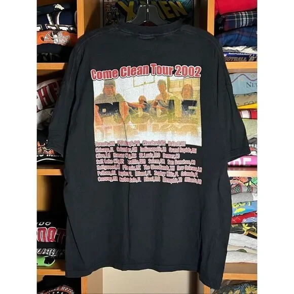 Vintage Rare Puddle Of Mudd 2002 Come Clean Tour Tee